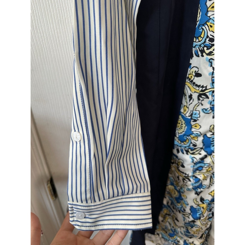 Tuckernuck Goldenrod Chintz Stripe Benji Dress xs - Picture 6 of 12